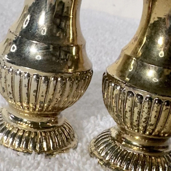 Vintage Silver Salt & Pepper Shakers - Picture 5 of 10